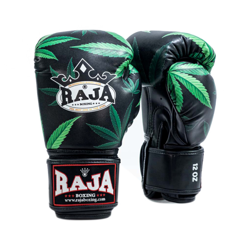 Raja Boxing Muay Thai Gloves "Weed"
