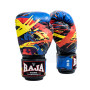 Raja Boxing Muay Thai Gloves "Paint" Black