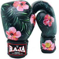 Raja Boxing Muay Thai Gloves "Shaba" Black
