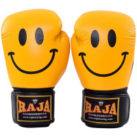 Raja Boxing Muay Thai Gloves "Smiley Face" 