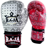 Raja Boxing Muay Thai Gloves "Indian Cloth" 