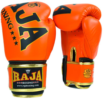 Raja Boxing Muay Thai Gloves "Origin" Orange