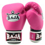 Raja Boxing Muay Thai Gloves "Single Color" Pink