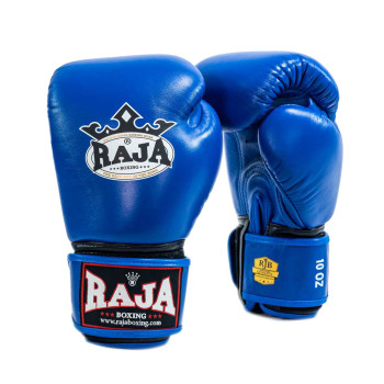 Raja Boxing Muay Thai Gloves "Single Color" Blue