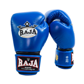 Raja Boxing Muay Thai Gloves "Single Color" Blue