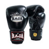 Raja Boxing Muay Thai Gloves "Single Color" Black