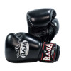 Raja Boxing Muay Thai Gloves "Single Color" Black