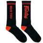 Fairtex Socks3 Dry-Fit Tech Black-Red Free Shipping