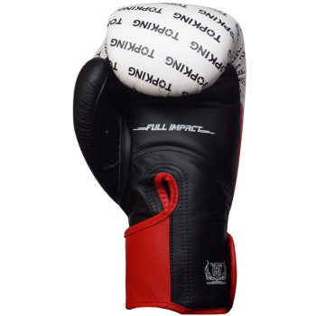 TKB TopKing Boxing Gloves "Full Impact Triple Tone" Red