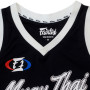 Fairtex JS22 Jersey Training Shirt Tank Top Muay Thai Boxing Free Shipping Black