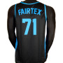 Fairtex JS27 Jersey Training Shirt Tank Top Muay Thai Boxing Free Shipping Black-Blue