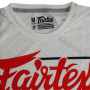 Fairtex TST260 "Fight Team" T-Shirt Muay Thai Boxing Training White Free Shipping