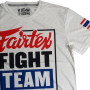 Fairtex TST260 "Fight Team" T-Shirt Muay Thai Boxing Training White Free Shipping