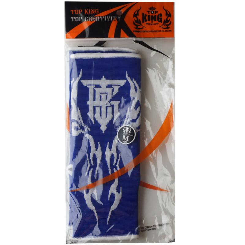 TKB TopKing Ankle Support Muay Thai Boxing Brace Pattern Free Shipping Blue
