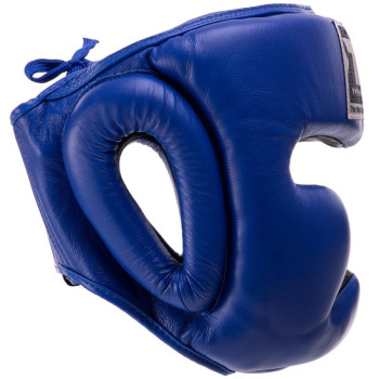 TKB TopKing TKHGEC-LV "Extra Coverage" Boxing Headgear Head Guard Blue