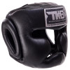 TKB TopKing TKHGEC-LV "Extra Coverage" Boxing Headgear Head Guard Black