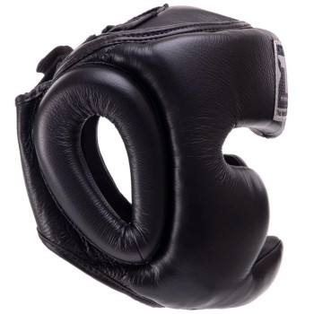 TKB TopKing TKHGEC-LV "Extra Coverage" Boxing Headgear Head Guard Black