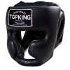 TKB TopKing TKHGFC-EV "Full Coverage" Boxing Headgear Head Guard Black