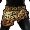 Fairtex BS1709 Muay Thai Boxing Shorts Leopard Free Shipping