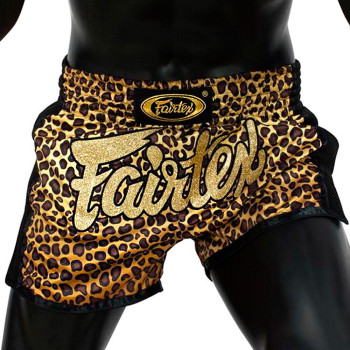 Fairtex BS1709 Muay Thai Boxing Shorts Leopard Free Shipping