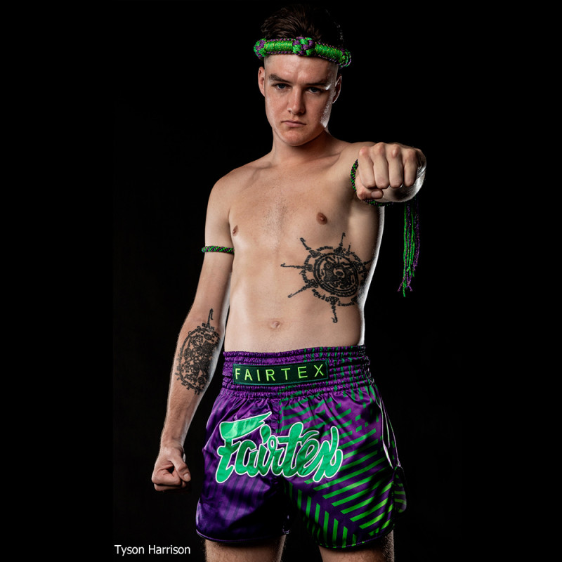 Fairtex BS1922 Muay Thai Boxing Shorts "Racer" Blue Free Shipping