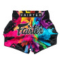 Fairtex BS1940 "Funky Soul" Black Muay Thai Boxing Shorts Free Shipping