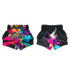 Fairtex BS1940 "Funky Soul" Black Muay Thai Boxing Shorts Free Shipping