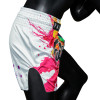 Fairtex BS1939 "Funky Soul" White Muay Thai Boxing Shorts Free Shipping