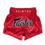 Fairtex BS1936 "Red Diamond" Muay Thai Boxing Shorts Free Shipping
