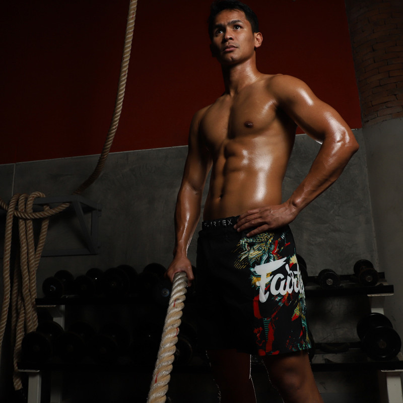 Fairtex AB13 MMA Shorts Board "Wild" Free Shipping