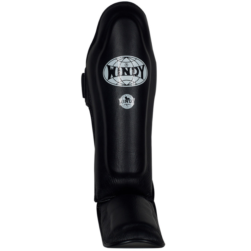 Windy WSG Muay Thai Shin Guards Black