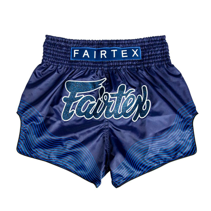 Fairtex BS1930 Muay Thai Boxing Shorts "Blue Ocean" Free Shipping