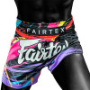Fairtex BS1934 Muay Thai Boxing Shorts "World Music" Black Free Shipping