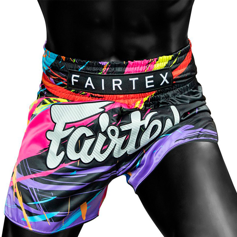 Fairtex BS1934 Muay Thai Boxing Shorts "World Music" Black Free Shipping