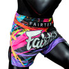 Fairtex BS1934 Muay Thai Boxing Shorts "World Music" Black Free Shipping