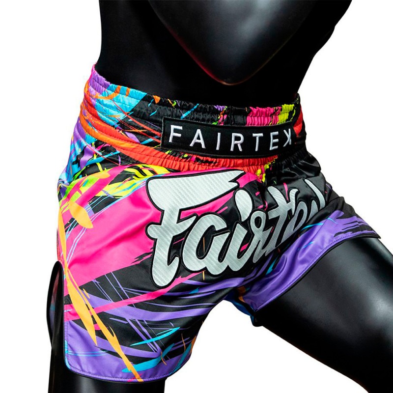 Fairtex BS1934 Muay Thai Boxing Shorts "World Music" Black Free Shipping
