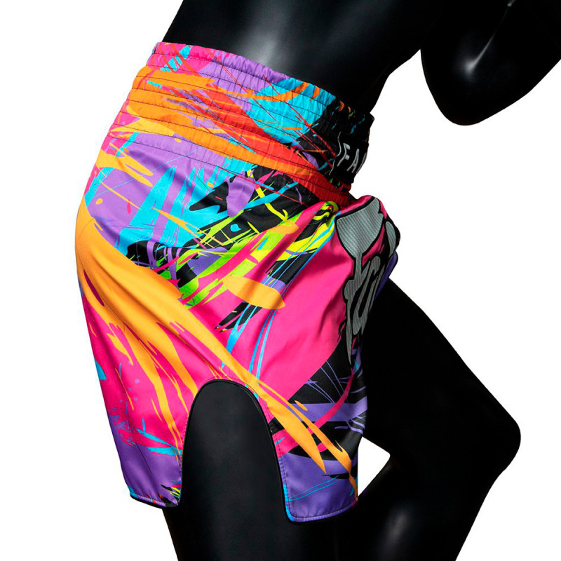 Fairtex BS1934 Muay Thai Boxing Shorts "World Music" Black Free Shipping