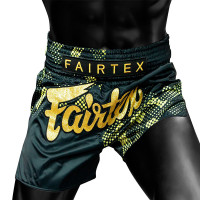 Fairtex BS1931 Muay Thai Boxing Shorts "Heart Of Gold" Free Shipping