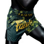 Fairtex BS1931 Muay Thai Boxing Shorts "Heart Of Gold" Free Shipping