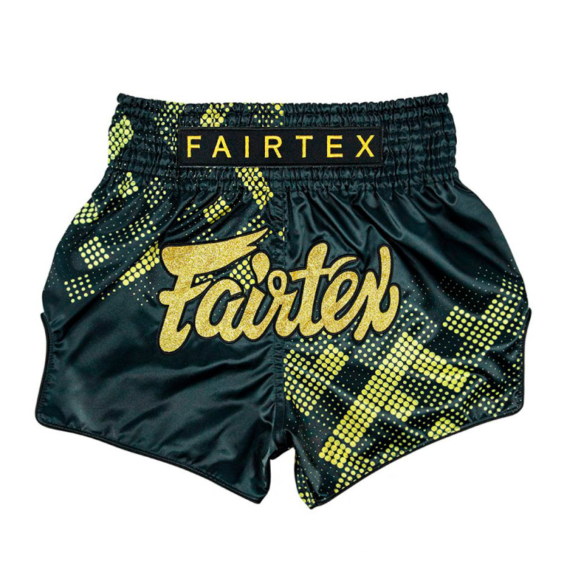 Fairtex BS1931 Muay Thai Boxing Shorts "Heart Of Gold" Free Shipping