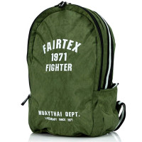 Fairtex BAG18 Mini Backpack Muay Thai Boxing Rucksack Green