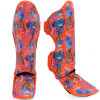 TKB TopKing "Wild Tiger" Shin Guards Muay Thai Boxing Orange