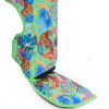 TKB TopKing "Wild Tiger" Shin Guards Muay Thai Boxing Green