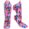 TKB TopKing "Wild Tiger" Shin Guards Muay Thai Boxing Pink