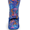 TKB TopKing "Wild Tiger" Shin Guards Muay Thai Boxing Blue