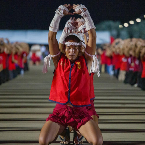 Over 5,000 “Muay Thai” boxers gathering to set world record