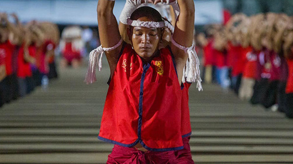 Over 5,000 “Muay Thai” boxers gathering to set world record