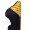 TKB TopKing "Full Impact Double Tone" Shin Guards Muay Thai Boxing Gold-Black