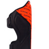 TKB TopKing "Full Impact Double Tone" Shin Guards Muay Thai Boxing Orange-Black