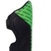 TKB TopKing "Full Impact Double Tone" Shin Guards Muay Thai Boxing Green-Black